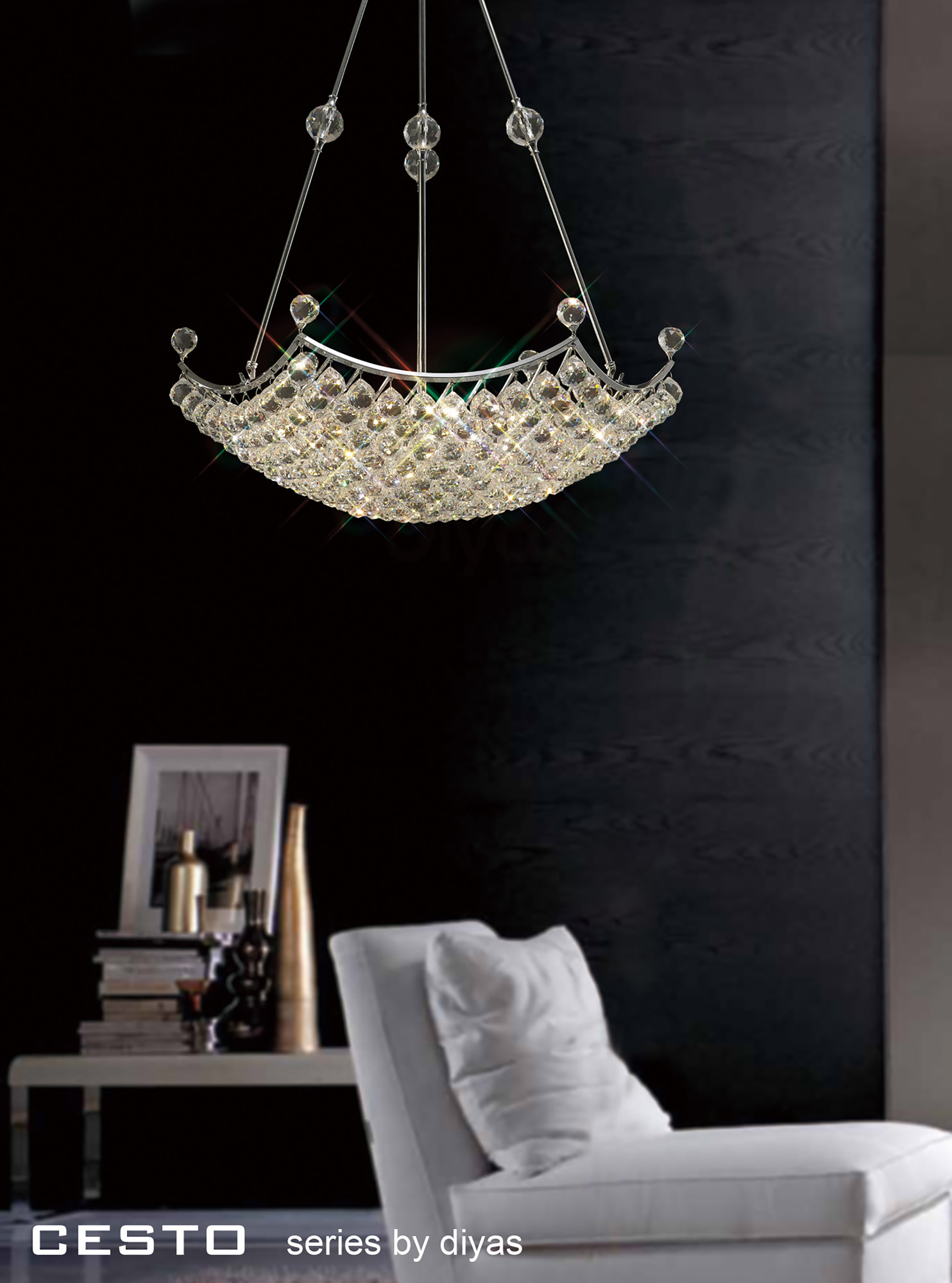 Cesto Crystal Wall Lights Diyas Contemporary Crystal Wall Lights Cesto Crystal Wall Lights Diyas Contemporary Crystal Wall Lights